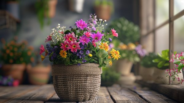 Commandez votre pot de fleur géotextile en ligne