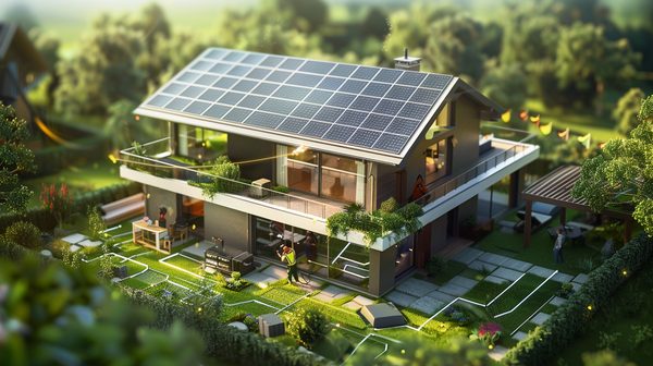 Coût pour équiper une maison de 100m² en solaire